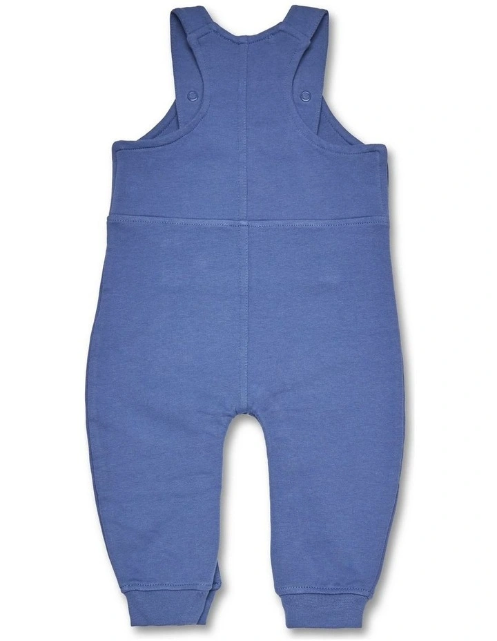 Navy Organic Joey Overalls image 3