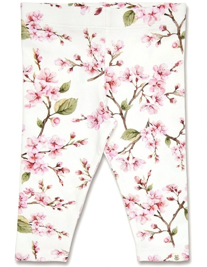 Cherry Blossom Organic Leggings image 1