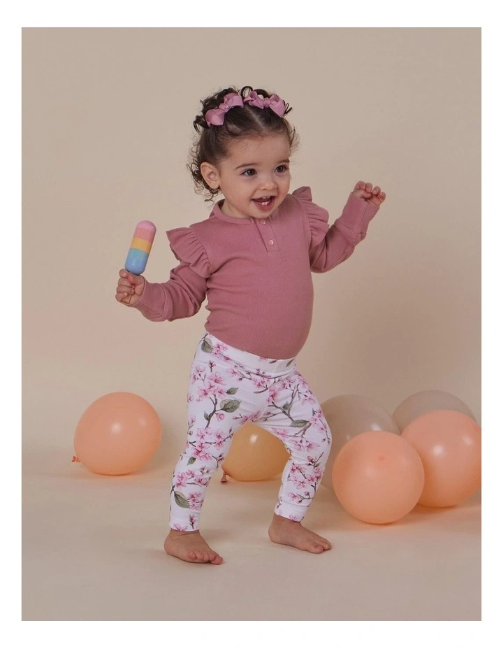 Cherry Blossom Organic Leggings image 2