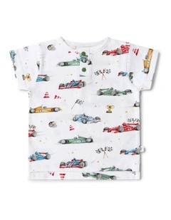 Little Racers Organic Short Sleeve Top