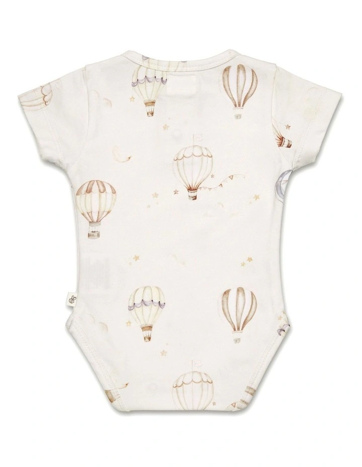 Up & Away Short Sleeve Organic Bodysuit image 3