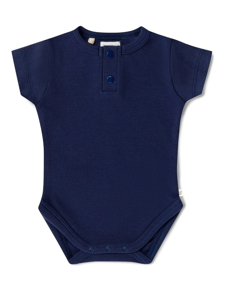 Moonlight Short Sleeve Organic Bodysuit image 1