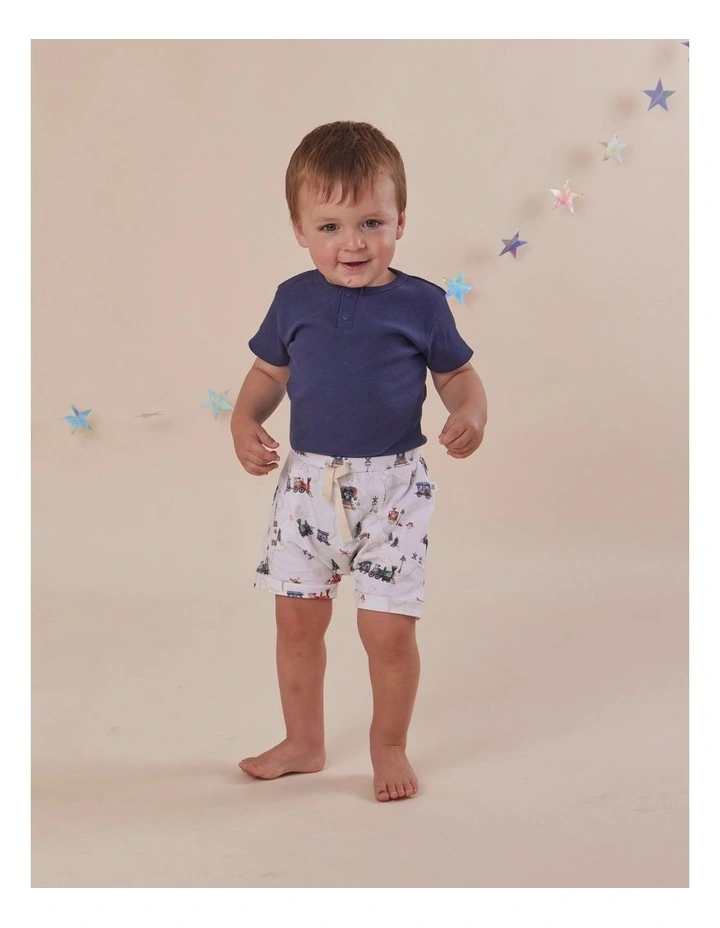 Moonlight Short Sleeve Organic Bodysuit image 2