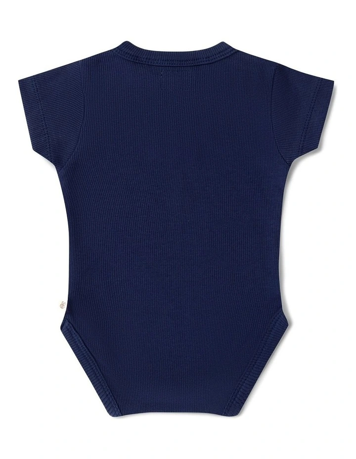 Moonlight Short Sleeve Organic Bodysuit image 3