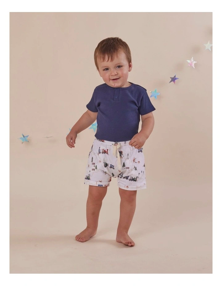 Moonlight Short Sleeve Organic Bodysuit image 4