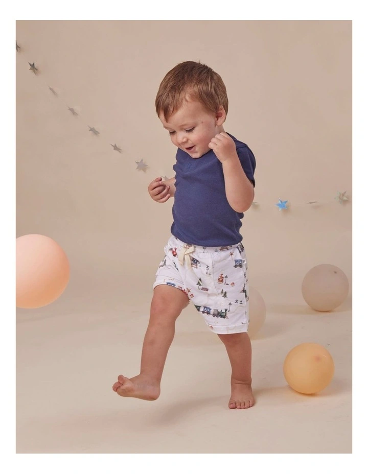 Moonlight Short Sleeve Organic Bodysuit image 5