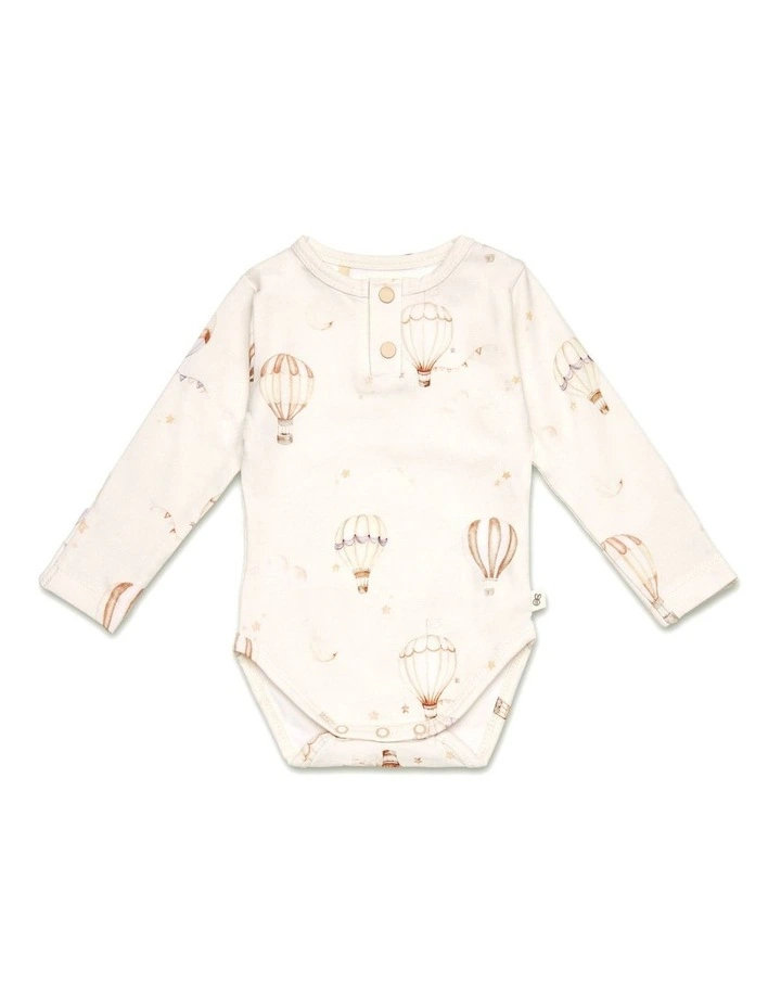 Up & Away Long Sleeve Organic Bodysuit image 1