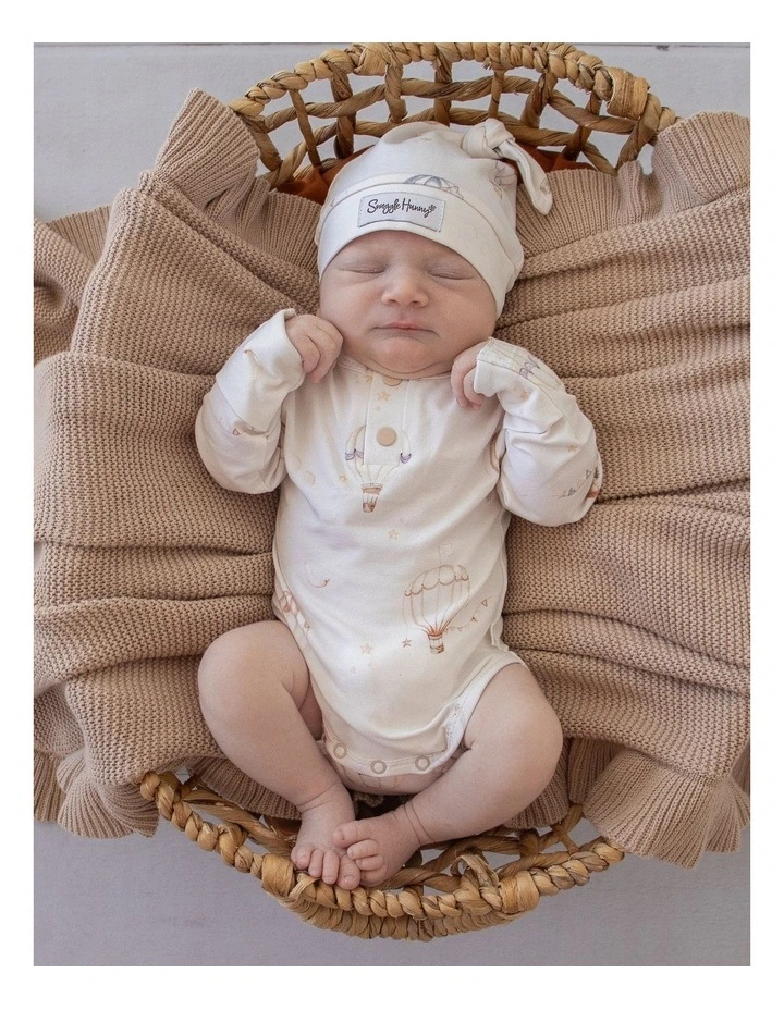 Up & Away Long Sleeve Organic Bodysuit image 2