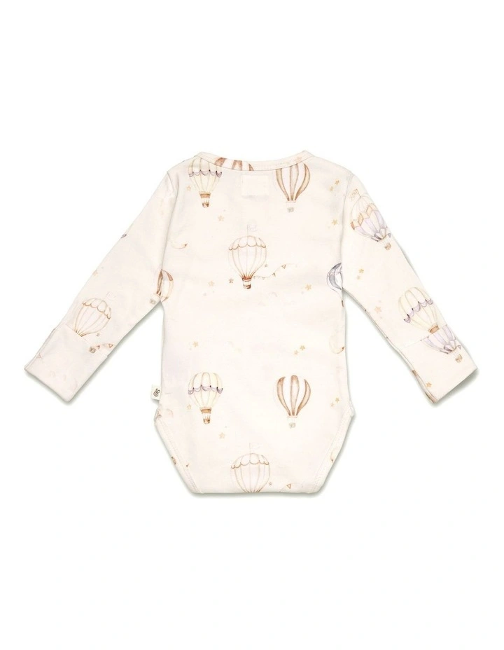 Up & Away Long Sleeve Organic Bodysuit image 3