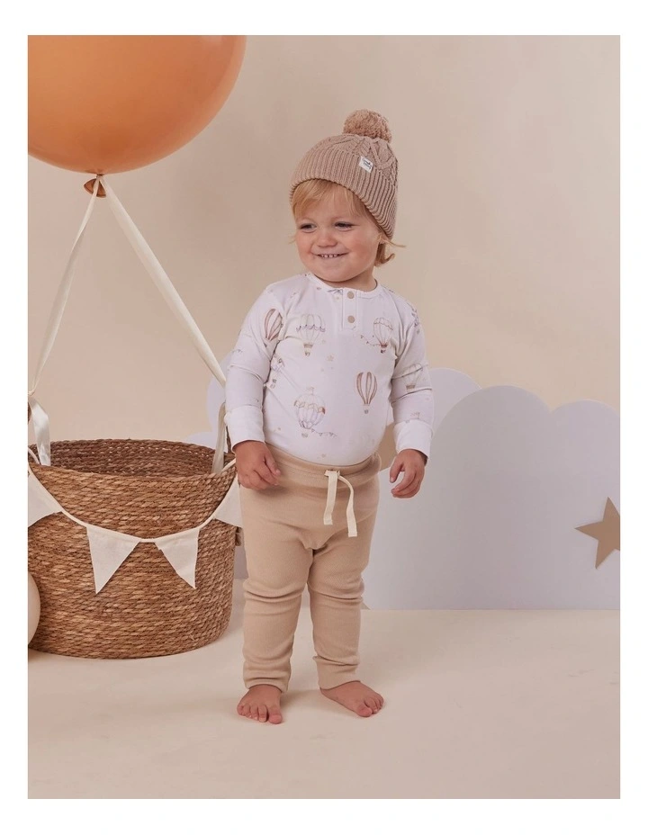 Up & Away Long Sleeve Organic Bodysuit image 4
