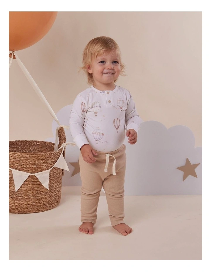 Up & Away Long Sleeve Organic Bodysuit image 5
