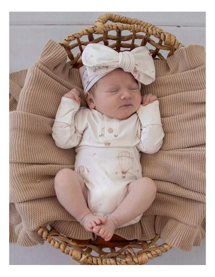 Up & Away Long Sleeve Organic Bodysuit image 6