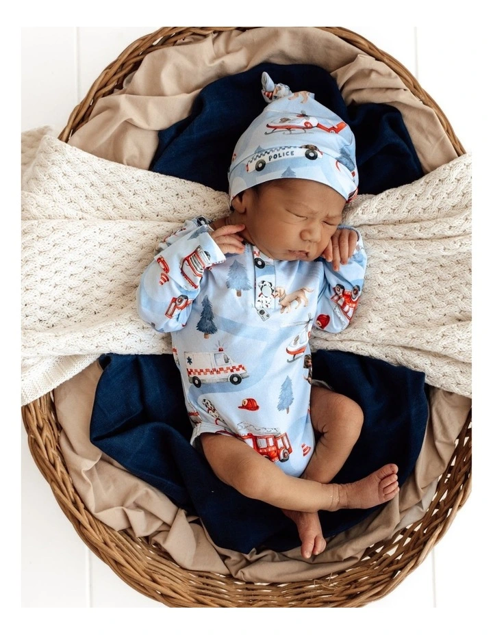 To The Rescue Long Sleeve Organic Bodysuit image 2