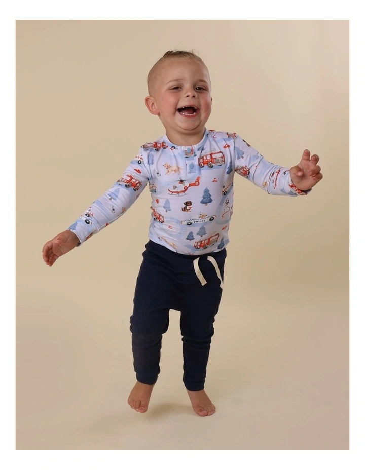 To The Rescue Long Sleeve Organic Bodysuit image 4