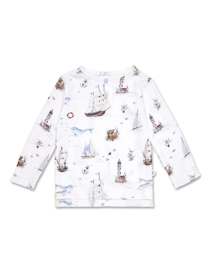 Set Sail Organic Long Sleeve Top image 1