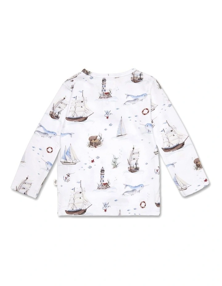 Set Sail Organic Long Sleeve Top image 3