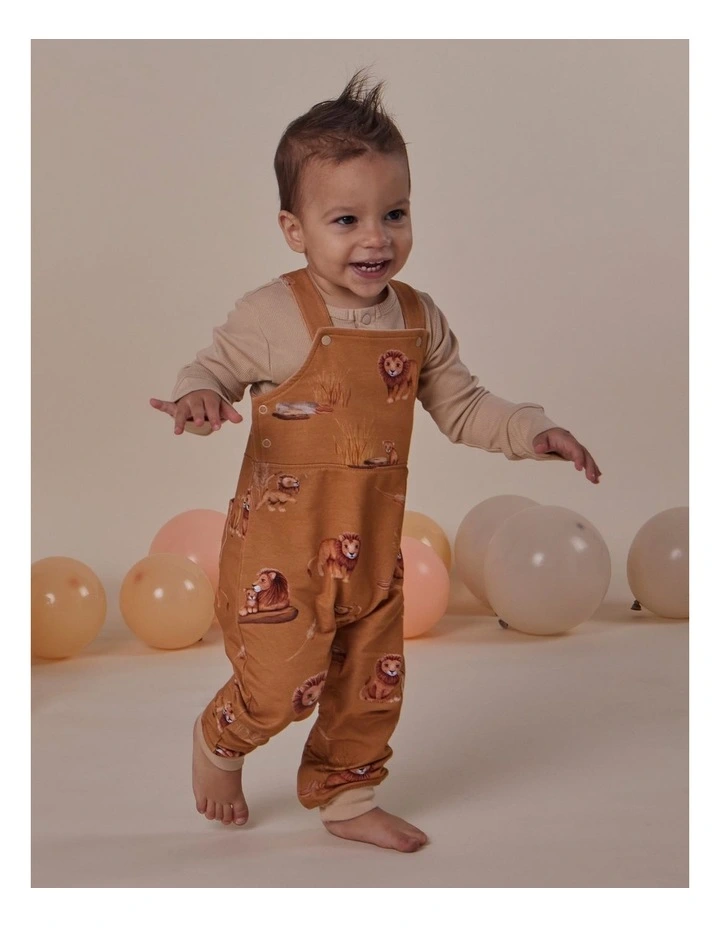 Roar Organic Snuggle Overalls image 2