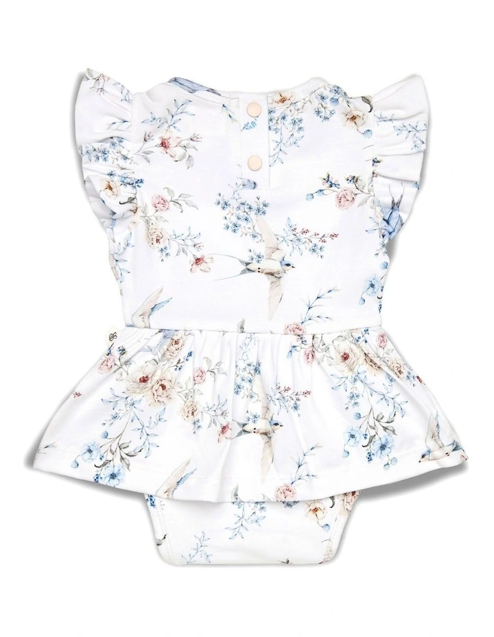 Sweet Swallows Short Sleeve Organic Dress image 3