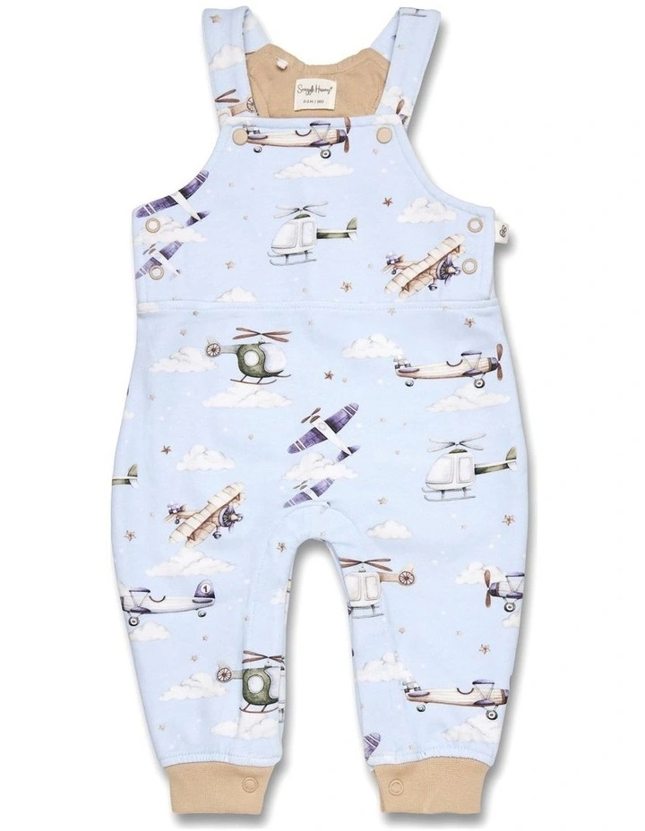 Taking Flight Organic Snuggle Overalls image 1