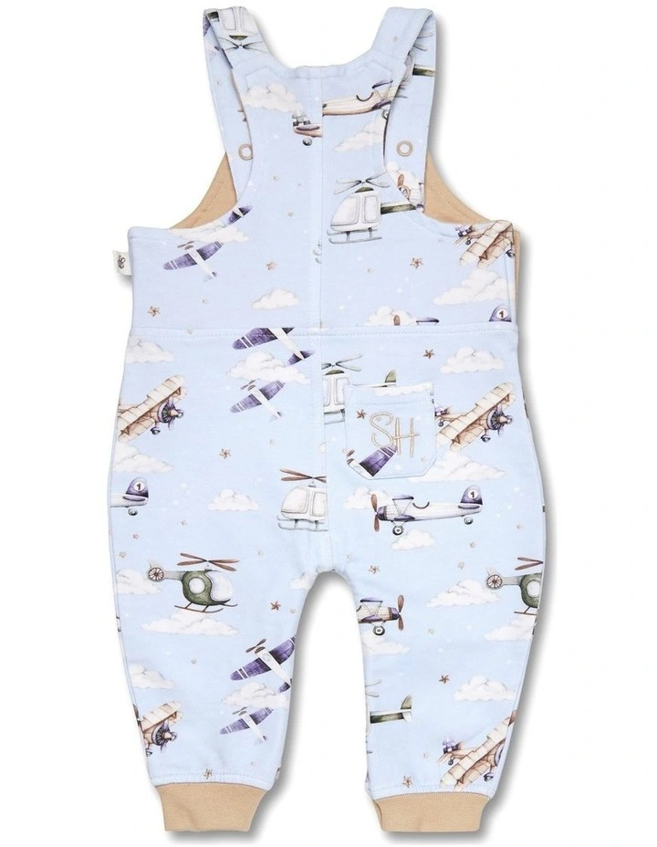 Taking Flight Organic Snuggle Overalls image 3
