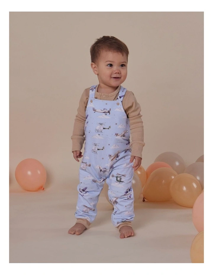 Taking Flight Organic Snuggle Overalls image 4