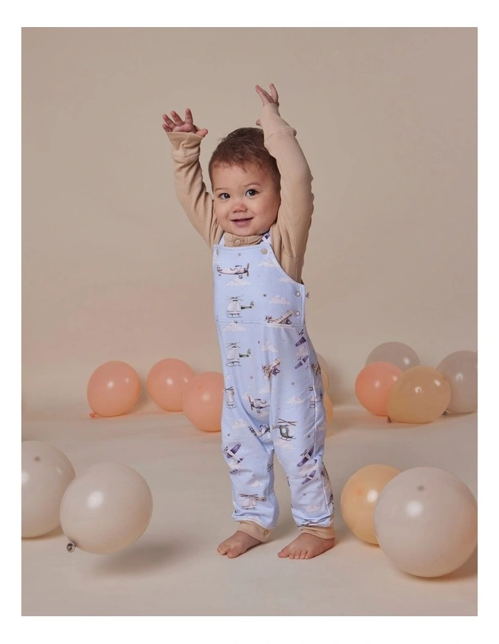 Taking Flight Organic Snuggle Overalls image 5