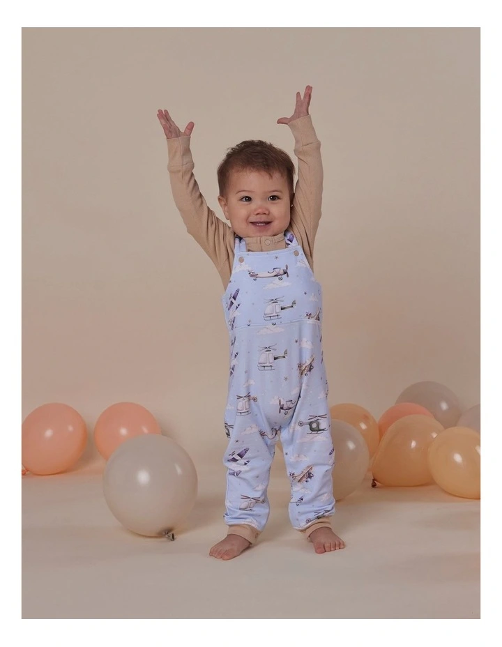 Taking Flight Organic Snuggle Overalls image 6