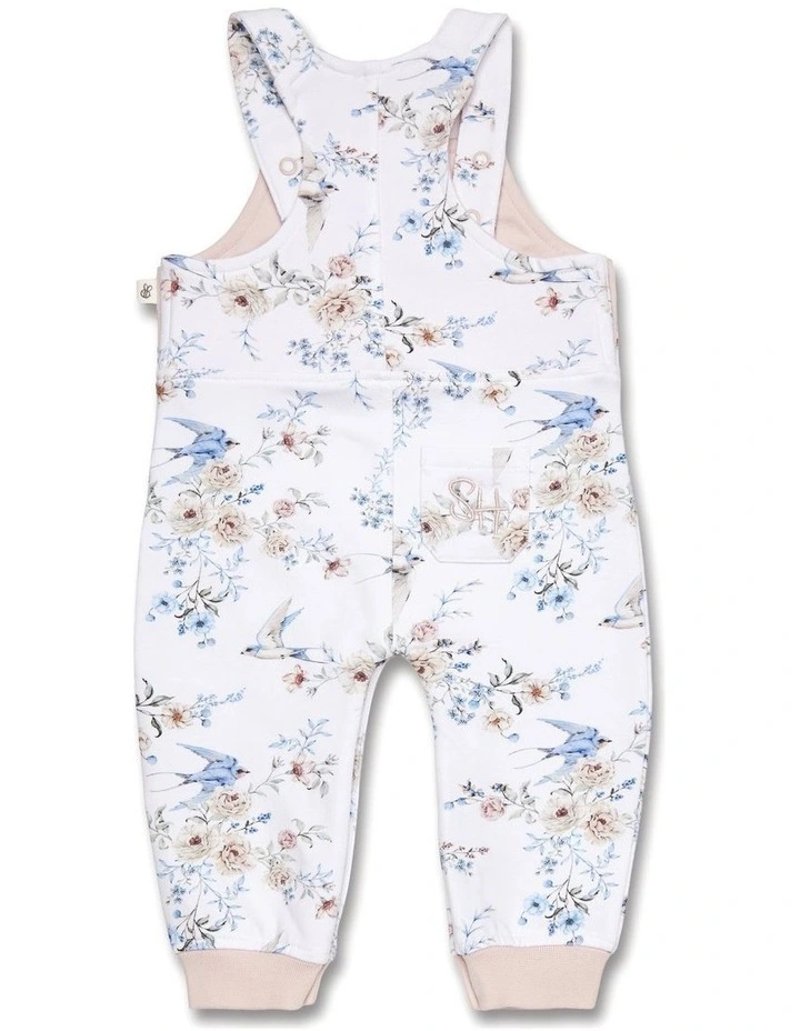 Sweet Swallows Organic Snuggle Overalls image 3