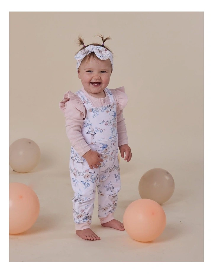 Sweet Swallows Organic Snuggle Overalls image 4