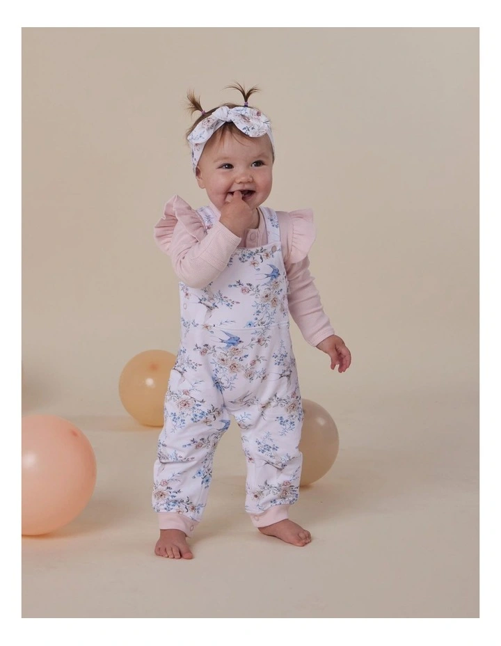 Sweet Swallows Organic Snuggle Overalls image 6