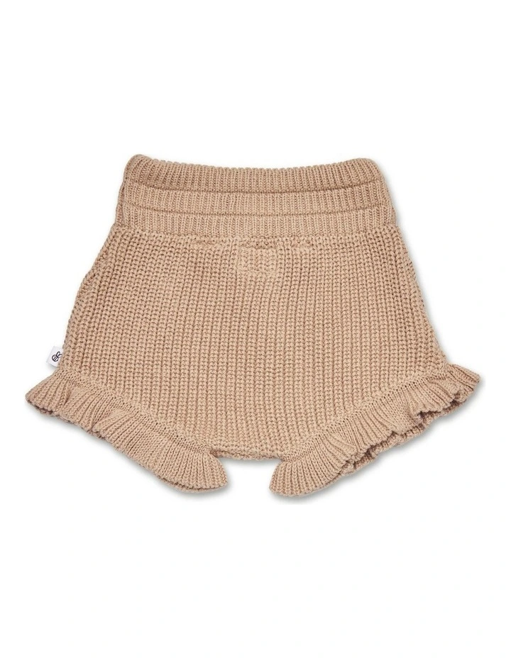 Hazelnut Organic Cotton Knit Bloomers image 3