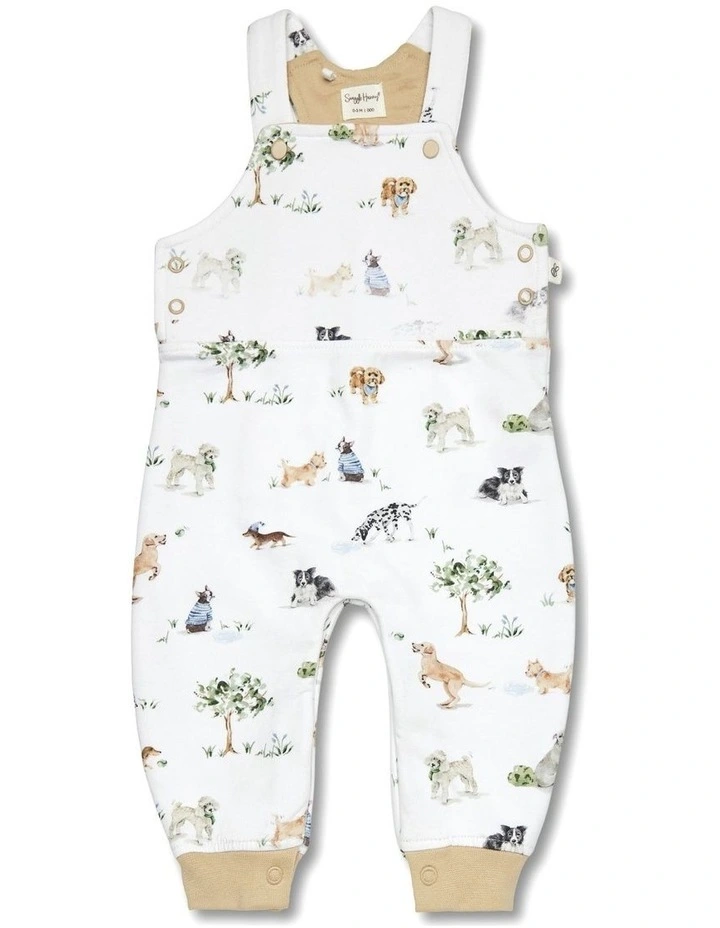 Dog Park Organic Snuggle Overalls image 1