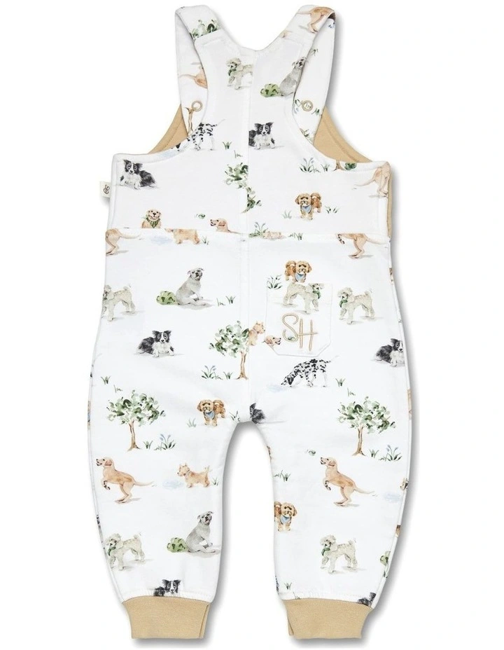 Dog Park Organic Snuggle Overalls image 3