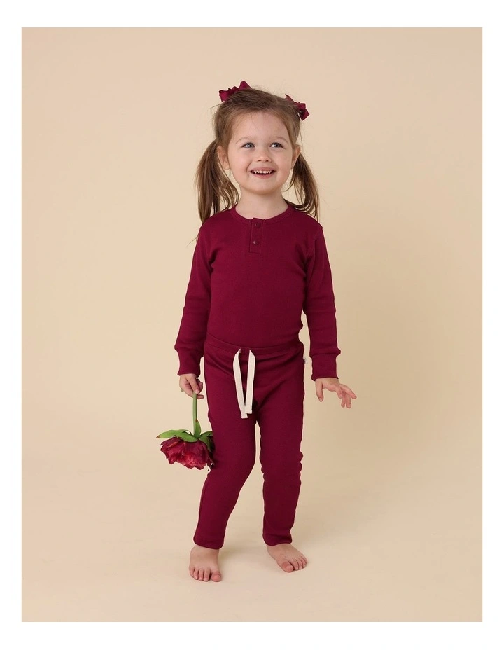 Raspberry Organic Pants image 4