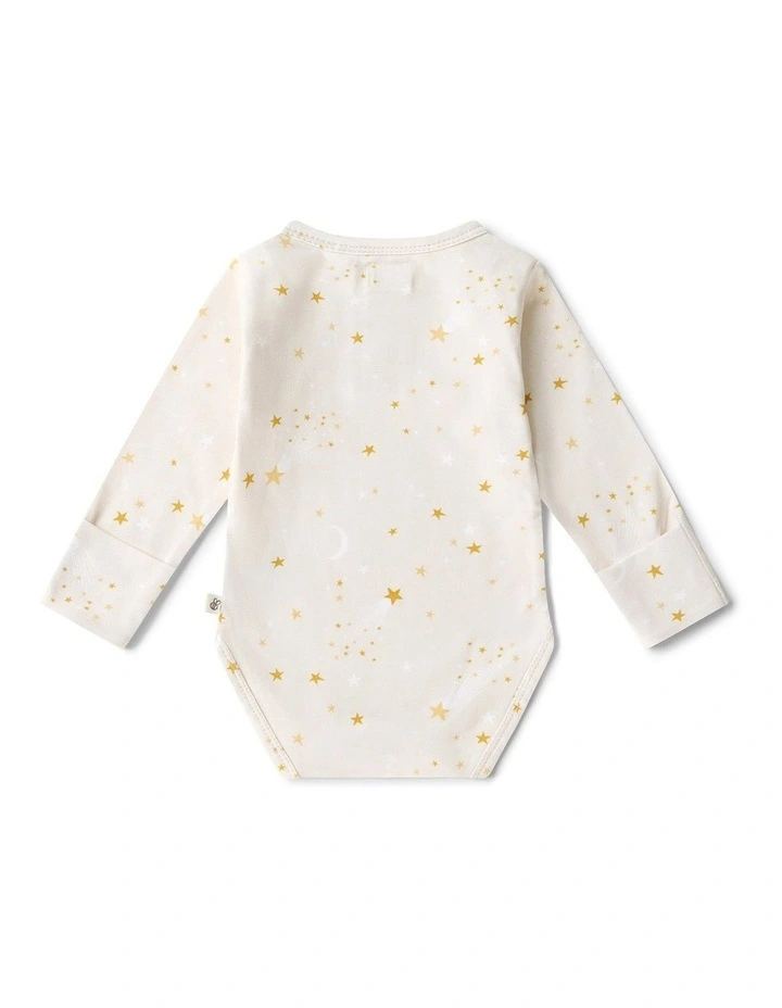 Stardust Long Sleeve Organic Bodysuit image 3