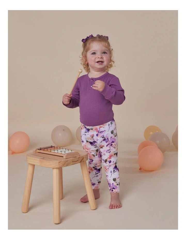 Blushing Beauty Organic Leggings image 5