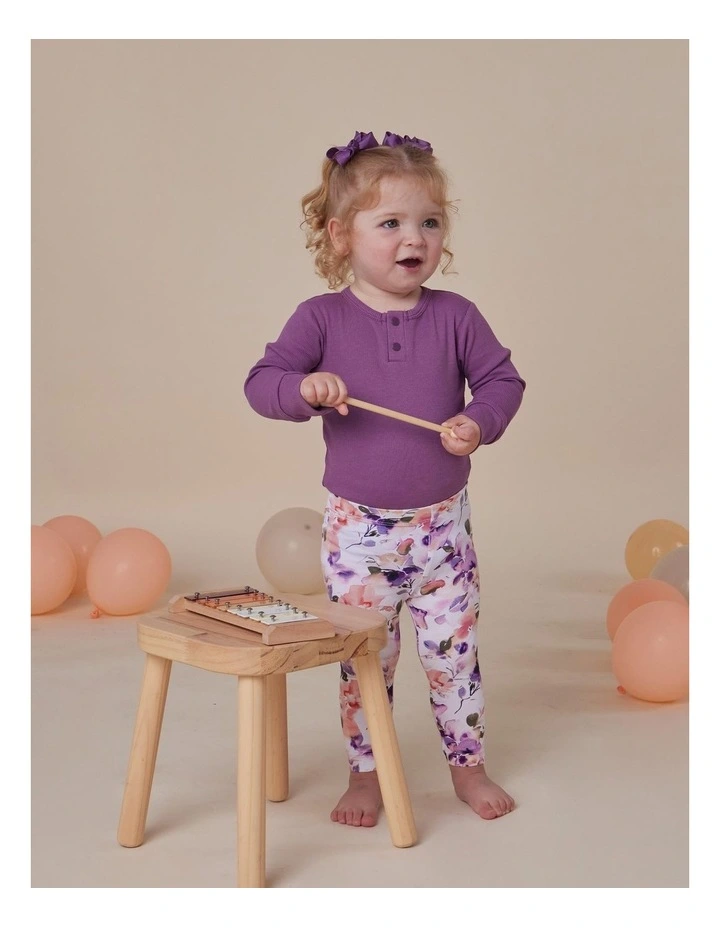Blushing Beauty Organic Leggings image 6