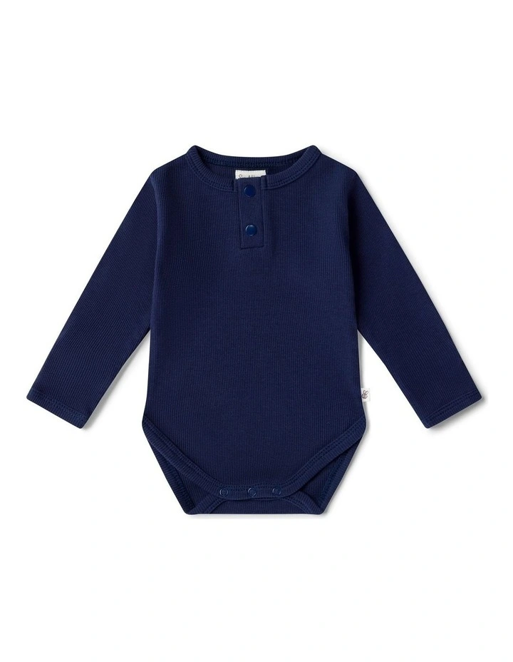 Moonlight Long Sleeve Organic Bodysuit image 1