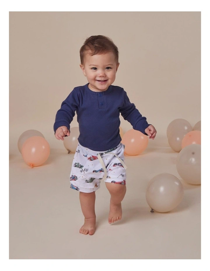 Moonlight Long Sleeve Organic Bodysuit image 2