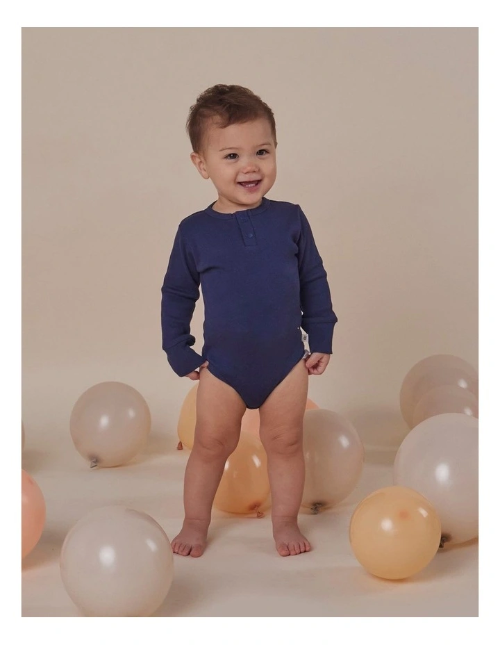 Moonlight Long Sleeve Organic Bodysuit image 5