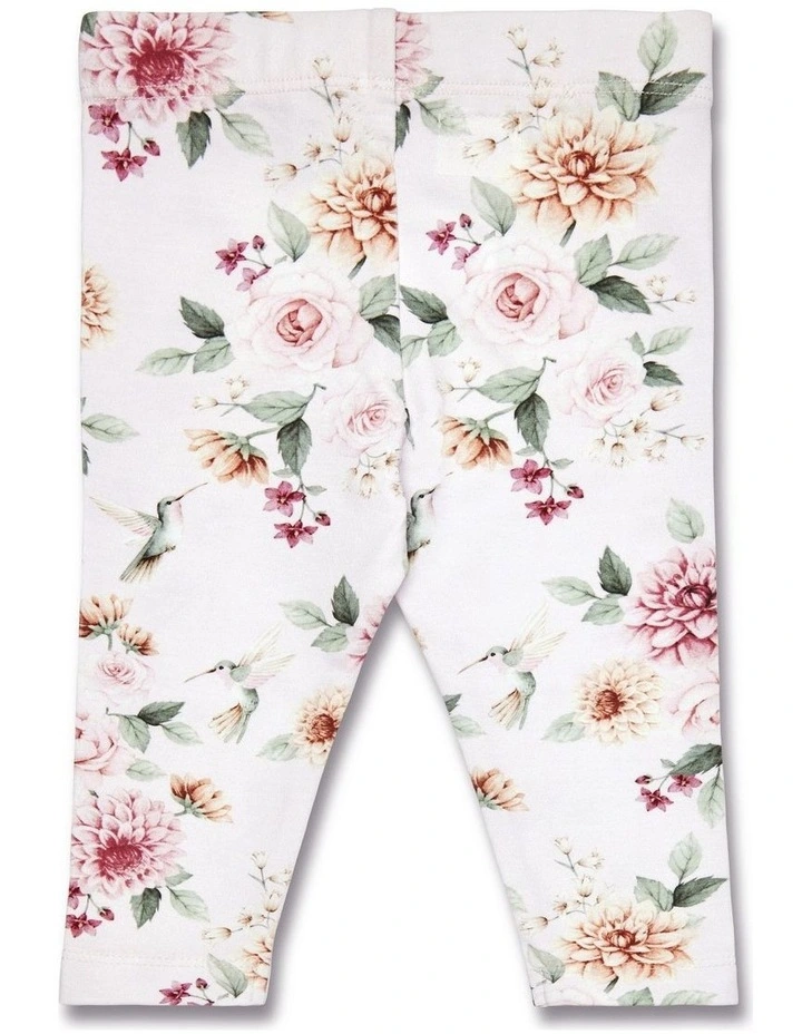 Birds & Blooms Organic Leggings image 3