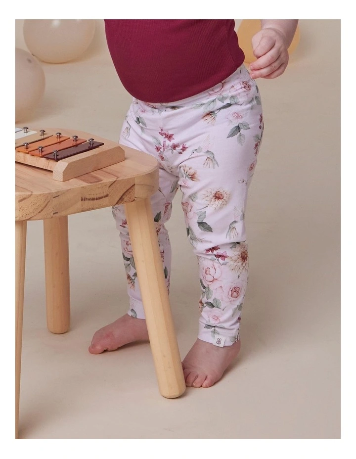 Birds & Blooms Organic Leggings image 4