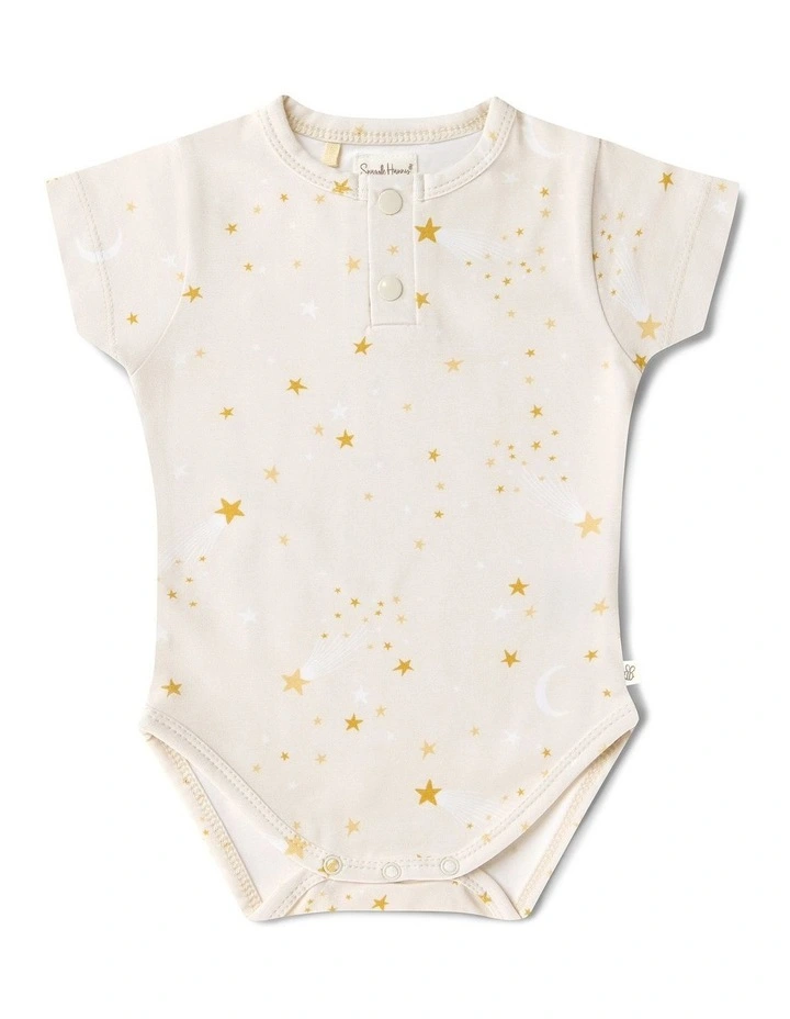 Stardust Short Sleeve Organic Bodysuit image 1