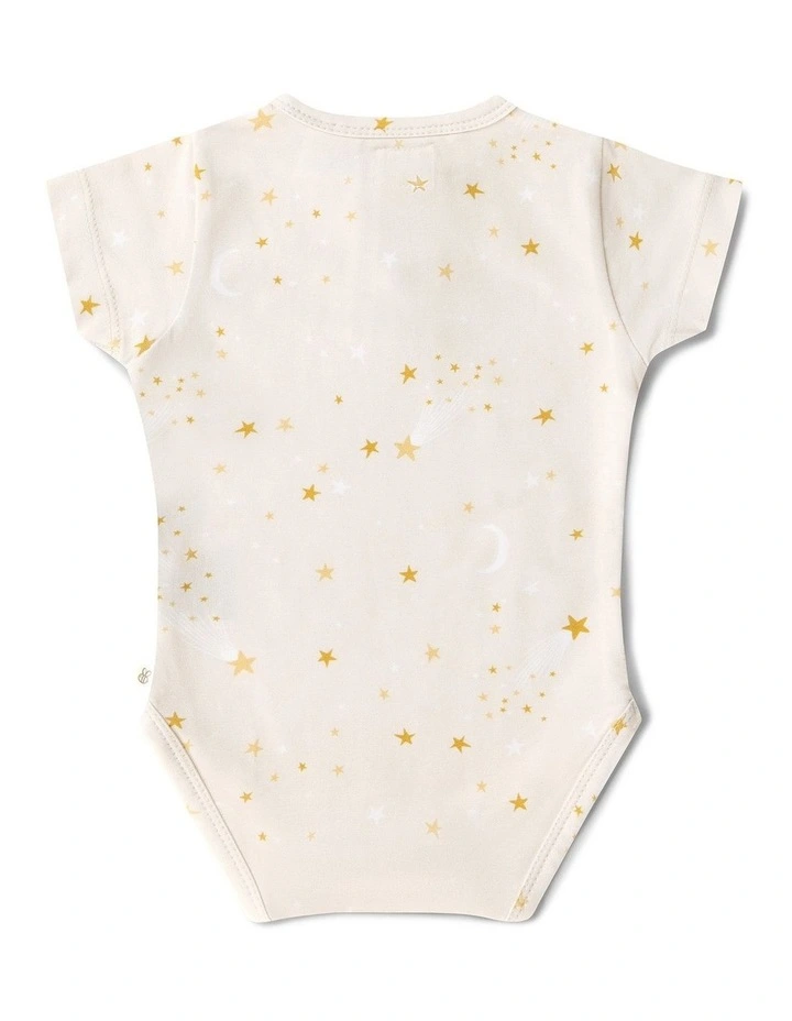 Stardust Short Sleeve Organic Bodysuit image 3