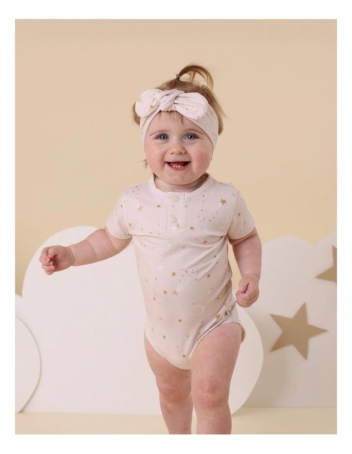 Stardust Short Sleeve Organic Bodysuit image 4
