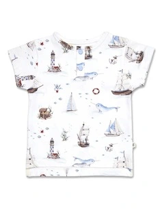 Set Sail Organic Short Sleeve Top