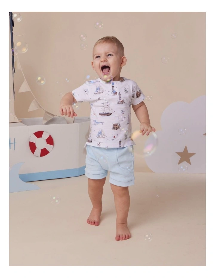 Set Sail Organic Short Sleeve Top image 2