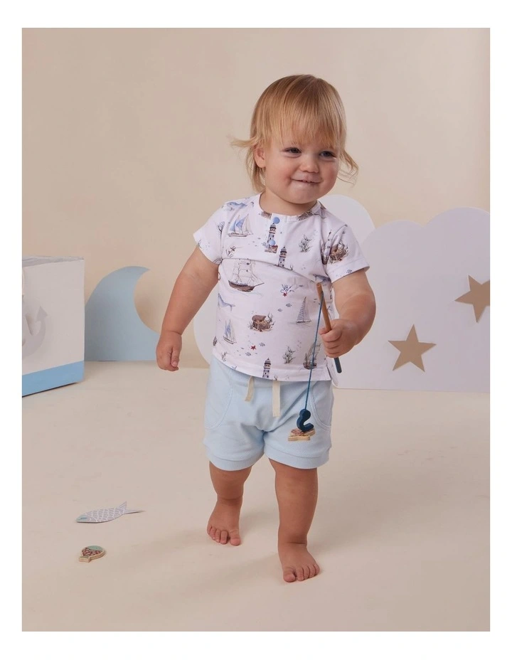 Set Sail Organic Short Sleeve Top image 5