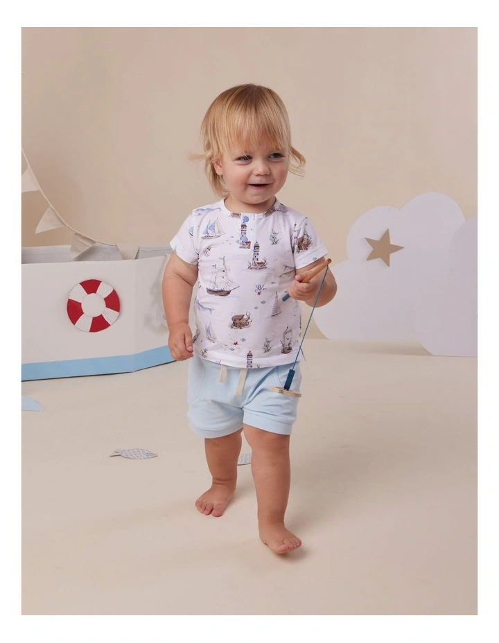 Set Sail Organic Short Sleeve Top image 6