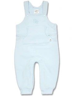 Baby Blue Organic Joey Overalls